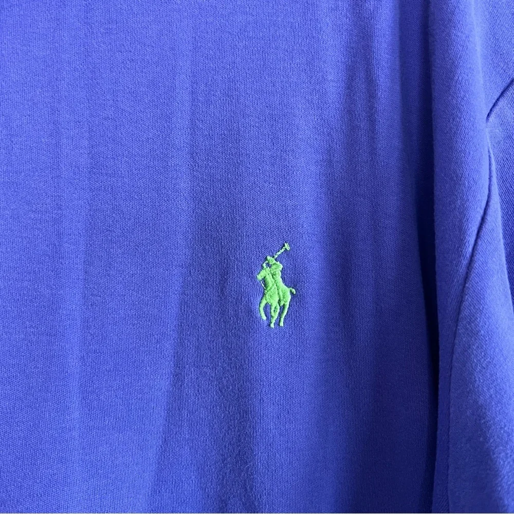 Polo Ralph Lauren Purple Cotton Short‎ Sleeve Collared Polo, Size XL Tall